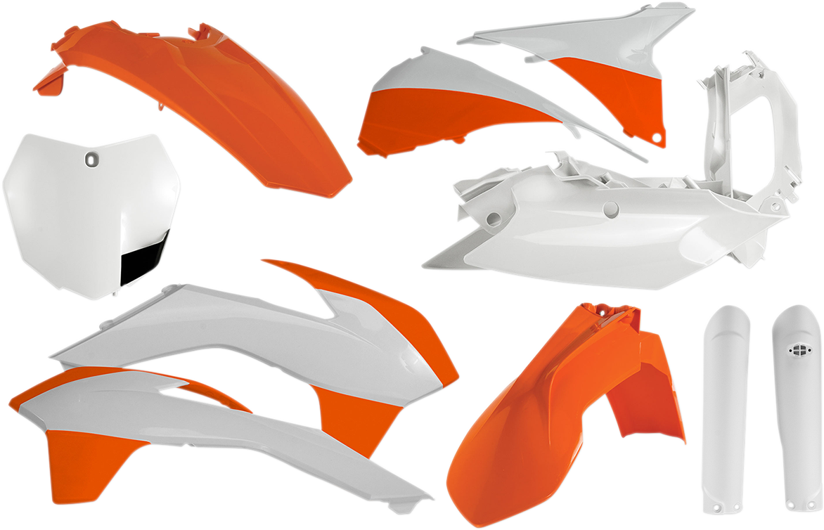 ACERBIS Full Replacement Body Kit - OEM '15 Orange/White/Black 2403094891