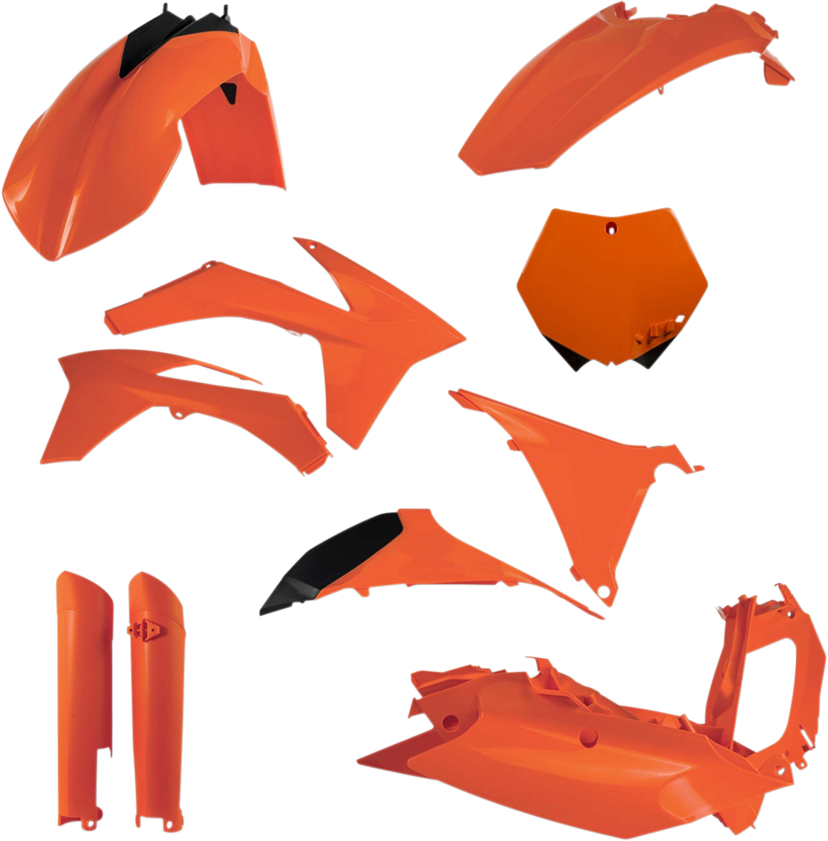 ACERBIS Full Replacement Body Kit - OEM Orange/White/Black 2205290145