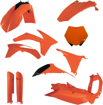 ACERBIS Full Replacement Body Kit - OEM Orange/White/Black 2205290145