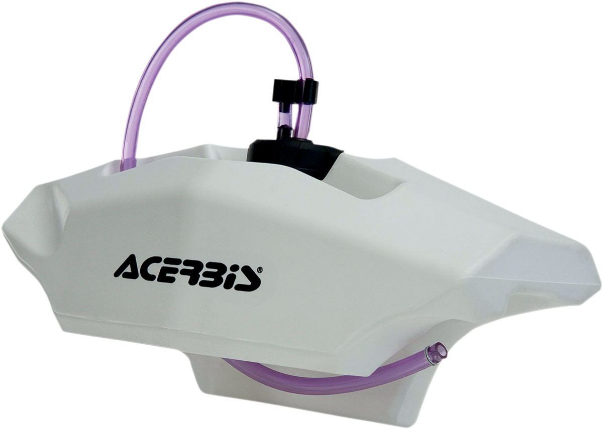 ACERBIS Handlebar Auxiliary Gas Tank - 0.6 Gallon - White 2300330002