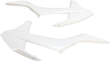 ACERBIS Radiator Shrouds - White 2421080002