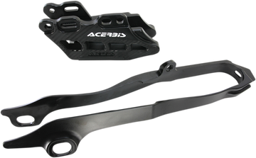 ACERBIS Chain Guide 2.0 and Slider Kit - Honda CRF250R - Black 2449430001