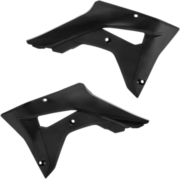 ACERBIS Radiator Shrouds - Black 2645450001