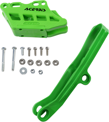 ACERBIS Chain Guide 2.0 and Slider Kit - Green - Kawasaki 2734950006