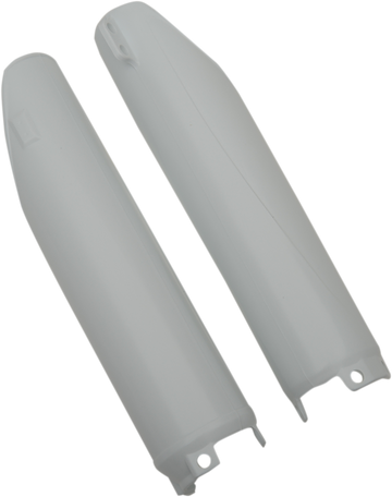 ACERBIS Fork Covers - Lower - White 2115040002