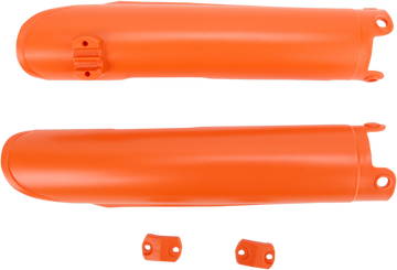 ACERBIS Lower Fork Covers for Inverted Forks - KTM Orange 2113740237