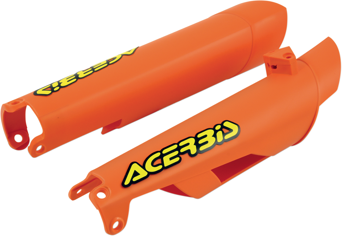 ACERBIS Lower Fork Covers for Inverted Forks - Orange 2113750237