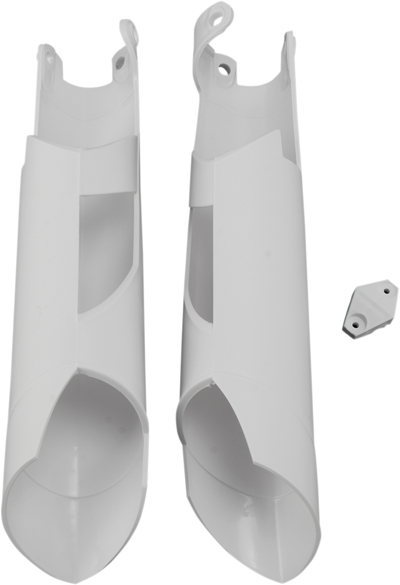 ACERBIS Lower Fork Covers for Inverted Forks - White 2113750002