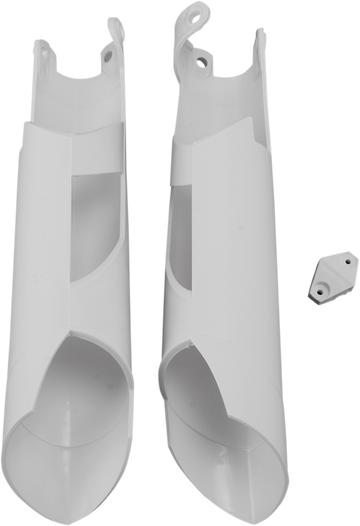 ACERBIS Lower Fork Covers for Inverted Forks - White 2113750002