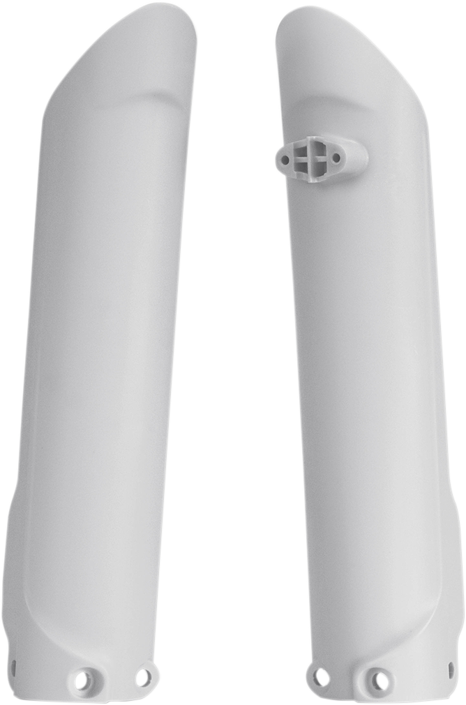 ACERBIS Lower Fork Covers for Inverted Forks - White 2401260002