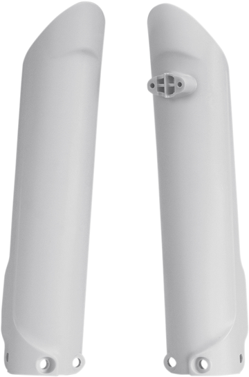 ACERBIS Lower Fork Covers for Inverted Forks - White 2401260002