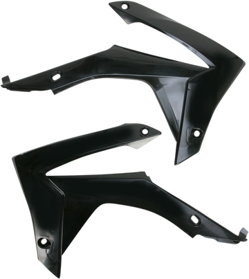 ACERBIS Radiator Shrouds - Black 2314370001