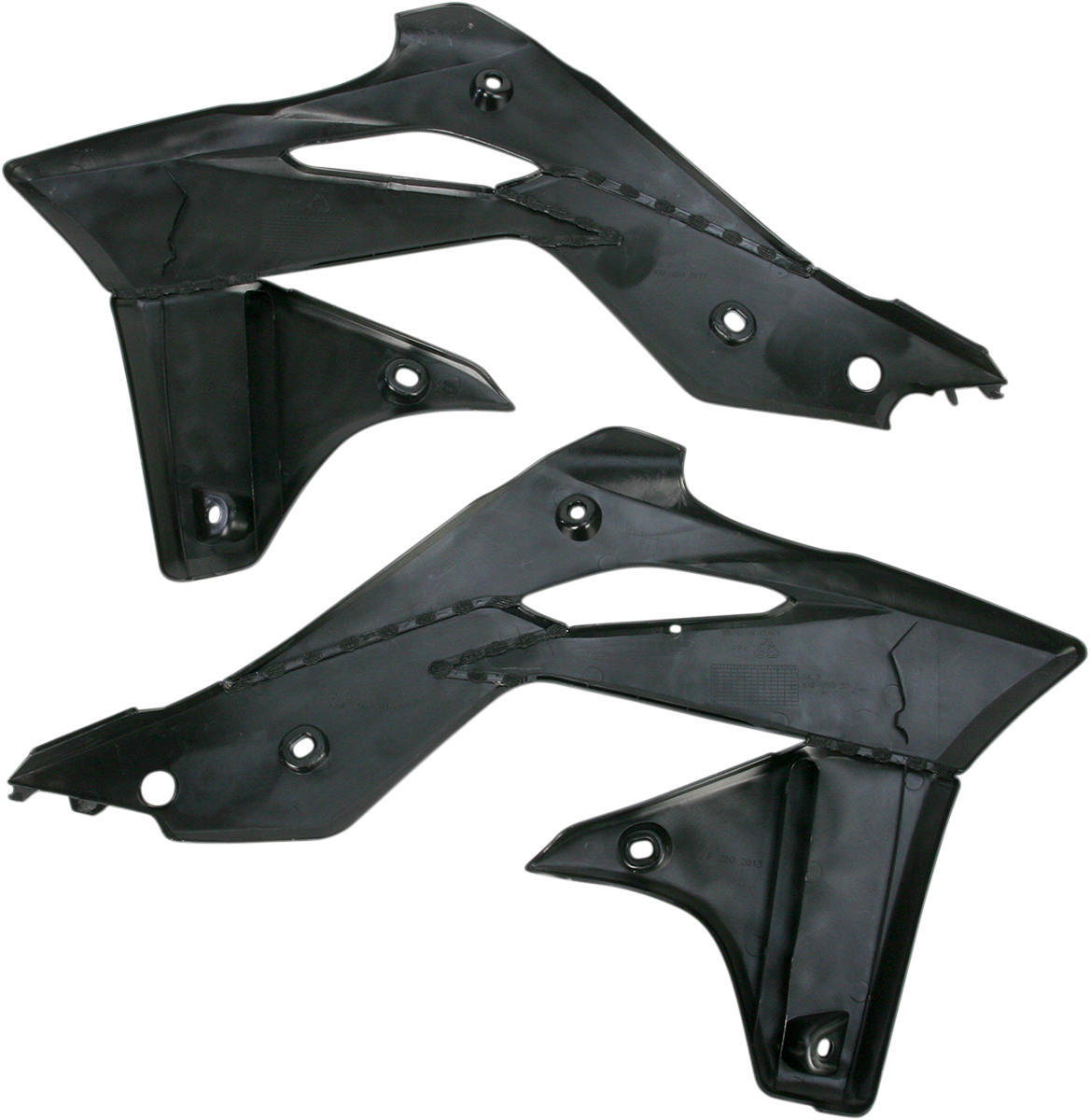 ACERBIS Radiator Shrouds - Black 2314160001