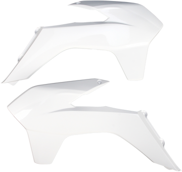 ACERBIS Radiator Shrouds - White 2314250002