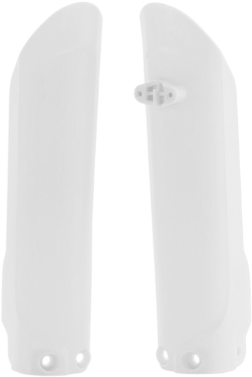 ACERBIS Lower Fork Covers for Inverted Forks - White 2686006811