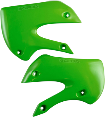 ACERBIS Radiator Shrouds - Green 2043770006