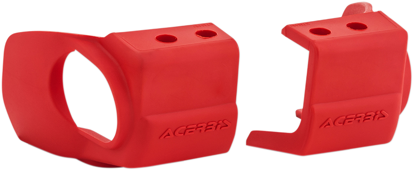 ACERBIS Fork Shoe Covers - Red - RR 2T/4T - '12-'18 2726610004