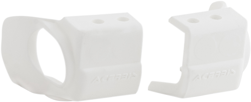 ACERBIS Fork Shoe Covers - White - RR 2T/4T - '12-'18 2726610002