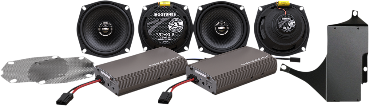 Hogtunes Dual Amp/Speaker Kit - Road Glide RG ULTRA KIT-XL