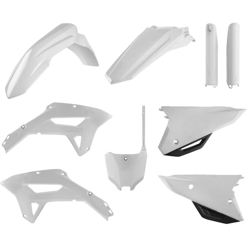 POLISPORT Body Kit - Complete - White/Black - CRF 450RX 91093 by Polisport