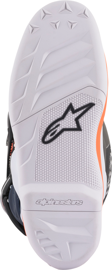 ALPINESTARS Youth Tech 7S Boots - Black/Orange/White - US 2 2015017-1241-2