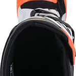 ALPINESTARS Youth Tech 7S Boots - Black/Orange/White - US 2 2015017-1241-2
