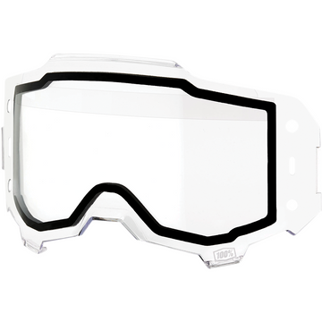 100% Armega Forecast Dual Lens - Clear 59064-00001