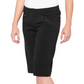 100% Women's Ridecamp Shorts - Black - XL 40037-00003