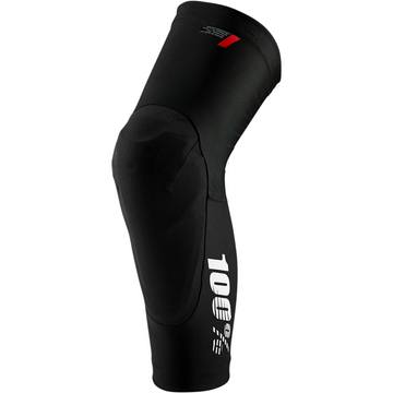 100% Teratec Knee Guards - Black - XL 70003-00004