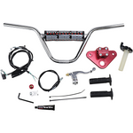 BBR MOTORSPORTS Risers w/ Handlebar - XR/CRF50 - Red 510-HXR-5041
