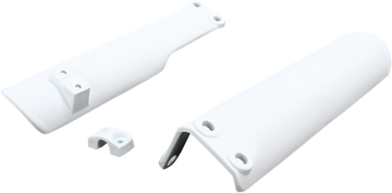 ACERBIS Lower Fork Covers for Inverted Forks - White 2253020002