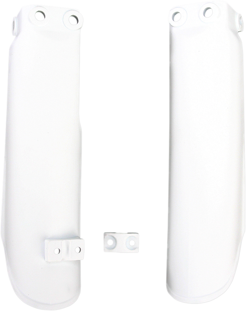 ACERBIS Lower Fork Covers for Inverted Forks - White 2253020002