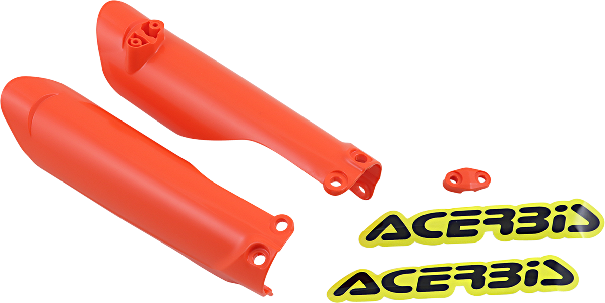 ACERBIS Lower Fork Covers for Inverted Forks - '16 Orange 2791515226