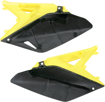 ACERBIS Side Panels - Black/Yellow 2171921017