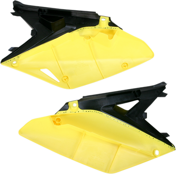 ACERBIS Side Panels - Black/Yellow 2171921040