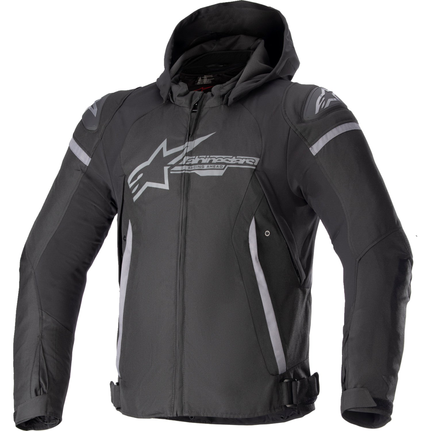 ALPINESTARS Zaca Waterproof Jacket - Black/Gray - 2XL 3206423-111-2XL