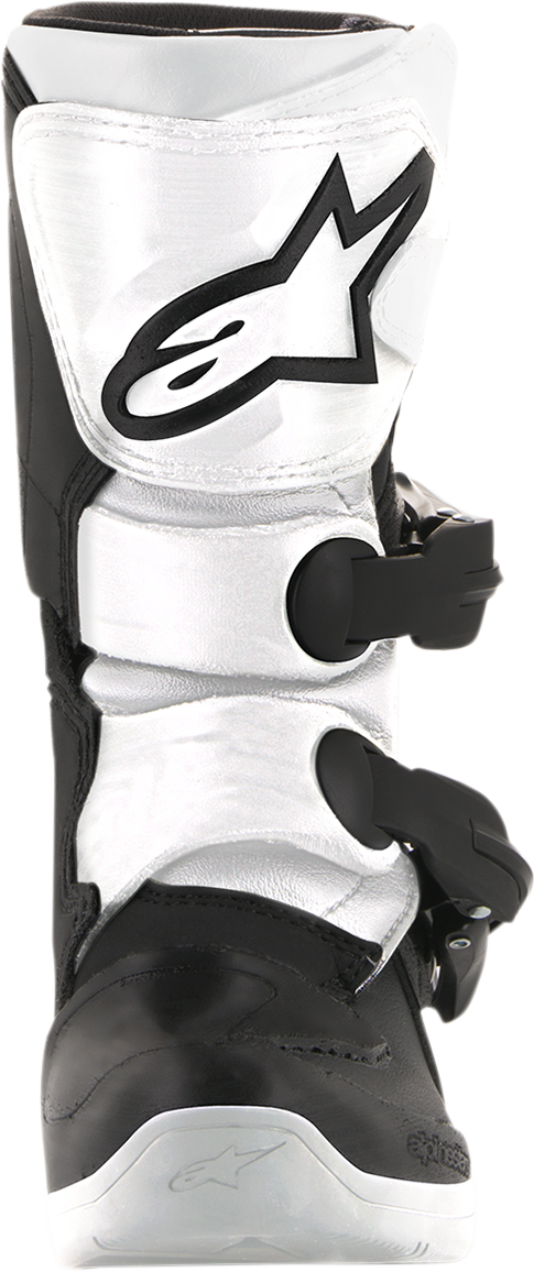 ALPINESTARS Kids Tech 3S Boots - Black/White - US 10 2014518-12-10