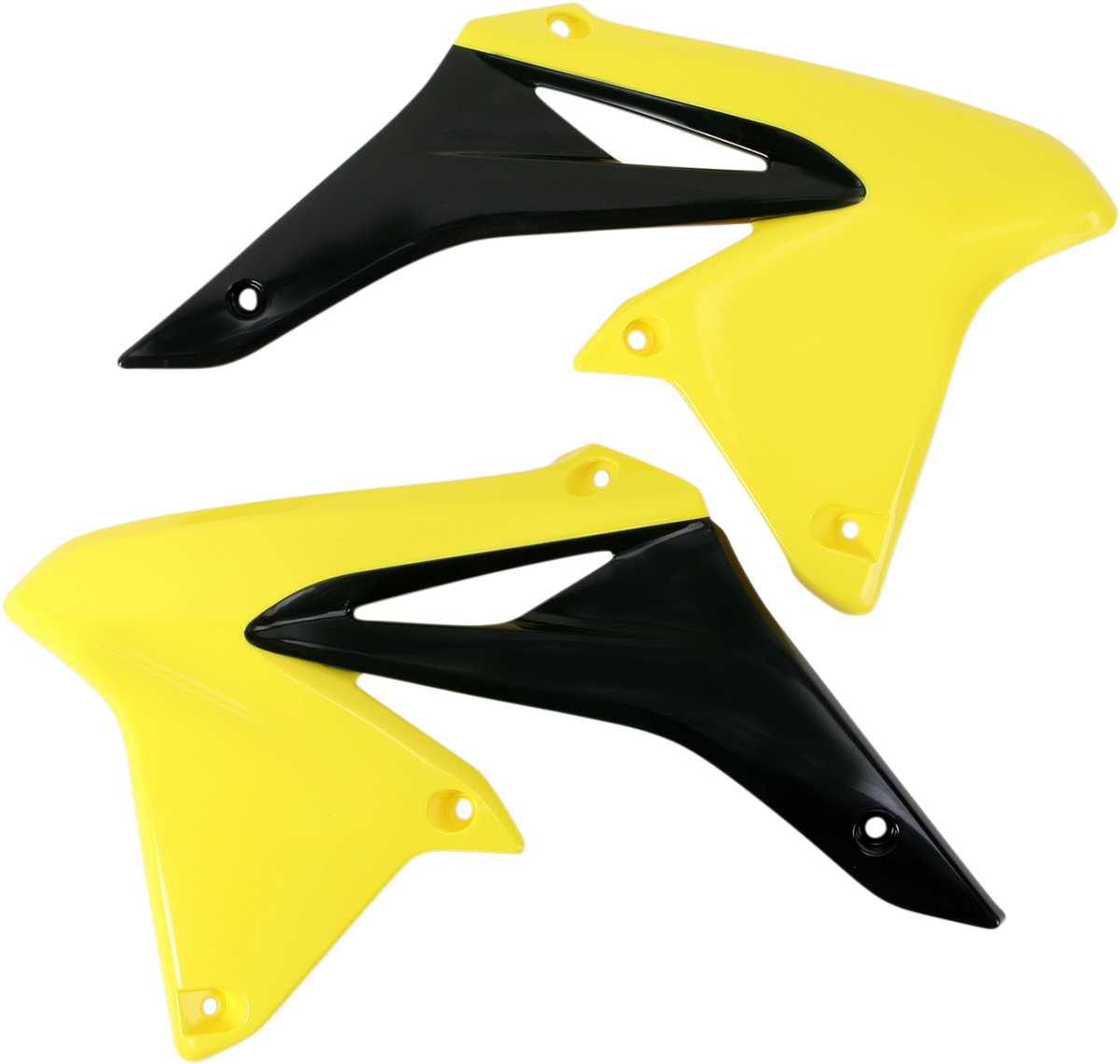 ACERBIS Radiator Shrouds - Yellow/Black 2171911017