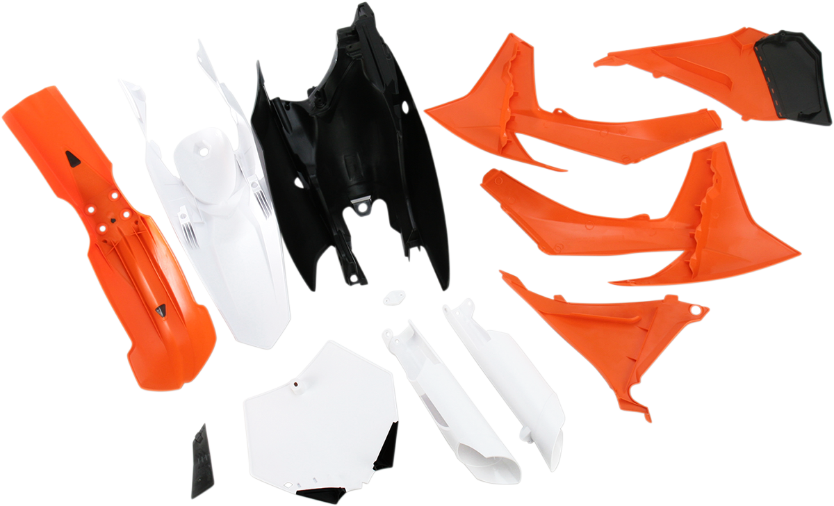 ACERBIS Full Replacement Body Kit - OEM '11 Orange/Black/White 2205272882