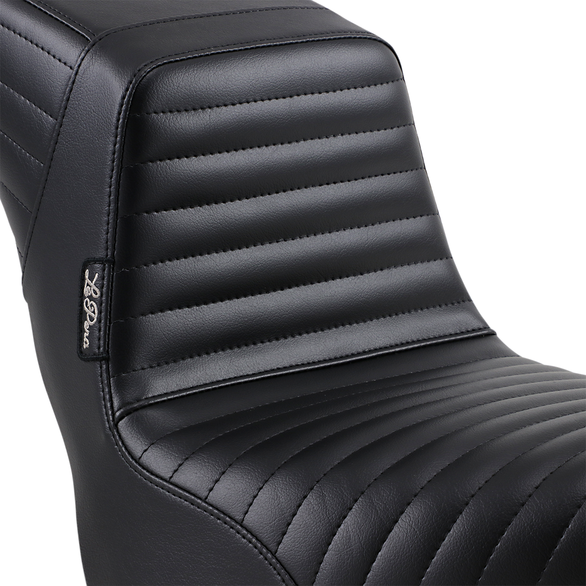 LE PERA Kickflip Seat - Pleated - Black - Softail '18-'23 LYF-590PT