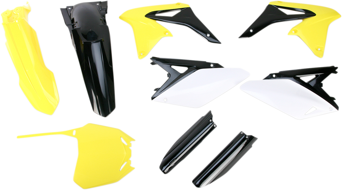 ACERBIS Full Replacement Body Kit - OEM '13 Yellow/Black/White 2198033914