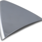 CYCLE VISIONS Pyramid Cover - Chrome CV-4811