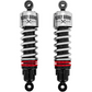 BURLY BRAND Slammer Plus Shocks - Chrome - FLH B28-1204