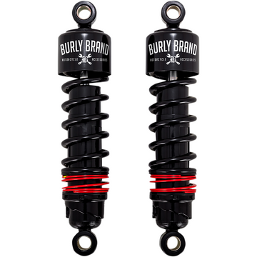 BURLY BRAND Slammer Plus Shocks - Black - FLH B28-1204B