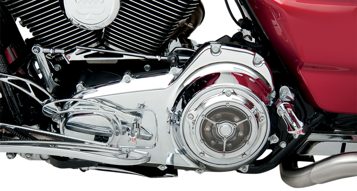 RSD Clarity Derby Cover - Chrome - Big Twin 0177-2007-CH