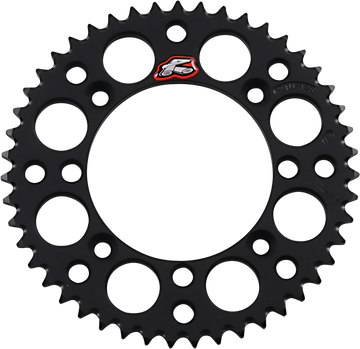 RENTHAL Sprocket - Black - 47 Tooth 121U-428-47GPBK