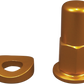 NO TOIL Rim Lock Nut/Spacer - Kit - Gold NTRK-002