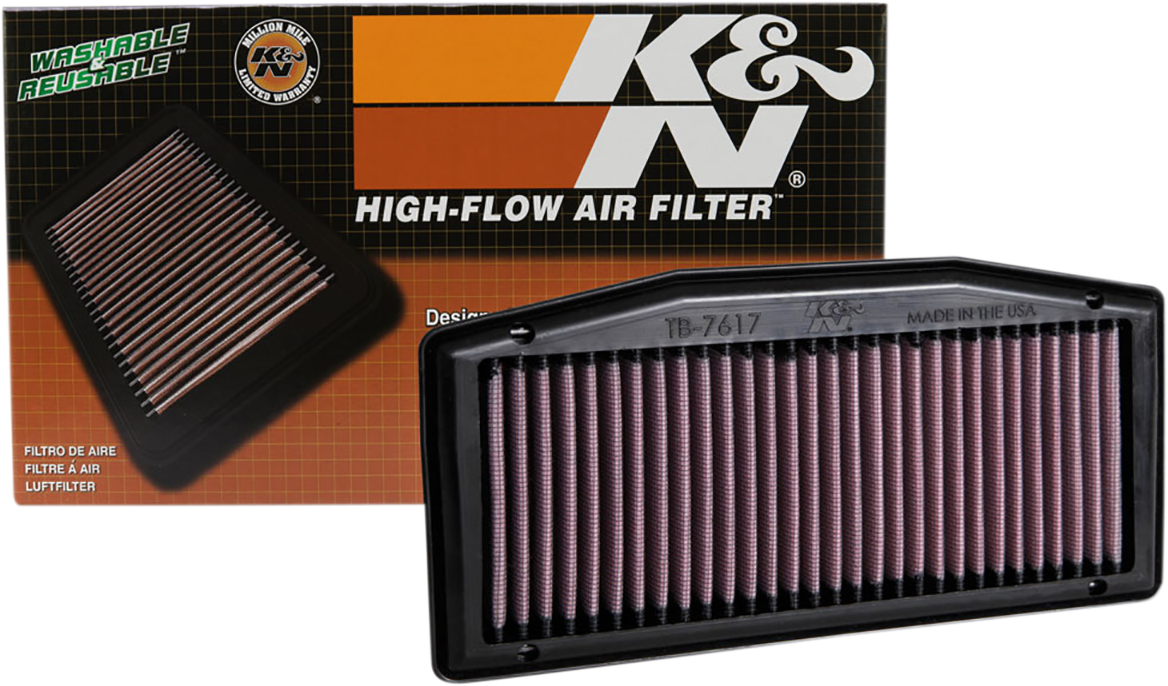 K & N OE Replacement High-Flow Air Filter - Triumph TB-7617