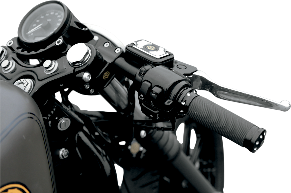 RSD 1" Clip-On Handlebar - XL - Black 0208-2039-B