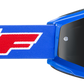 FMF PowerBomb Sand Goggles - Rocket - Blue - Smoke F-50043-00002